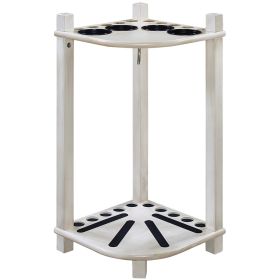 FLOOR CUE RACK - SQUARE LEG