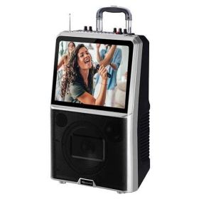 15" Touchscreen Karaoke System w/ 8" Built-in Speaker