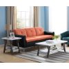 ID USA 161834ET End Table White & Distressed Grey