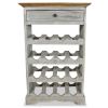 Wine Rack Solid Reclaimed Wood 21.7"x9.1"x33.5"
