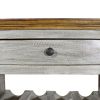 Wine Rack Solid Reclaimed Wood 21.7"x9.1"x33.5"