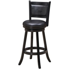 BACKED BARSTOOL (Style: BLACK)