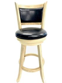 BACKED BARSTOOL (Style: ANTIQUE WHITE)