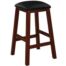 SQUARE BACKLESS BARSTOOL (Style: ENGLISH TUDOR)