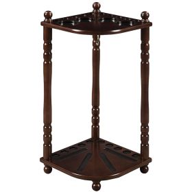 FLOOR CUE RACK (Style: CAPPUCCINO)