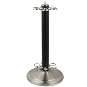 24"H POOL CUE HOLDER (Style: LTHR BLK)