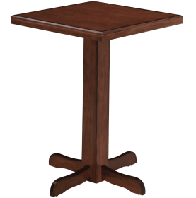 SQUARE PUB TABLE (Style: CHESTNUT)