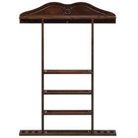 WALL CUE RACK (Style: CAPPUCCINO)