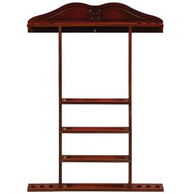 WALL CUE RACK (Style: ENGLISH TUDOR)