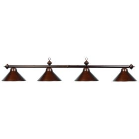78" 4 LT BILLIARD LIGHT (Style: CAPPUCCINO)
