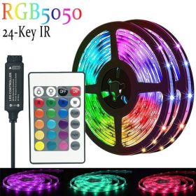RGB Color-changing 5V Magic USB Light Strip (Option: 505024Key IR-25M)