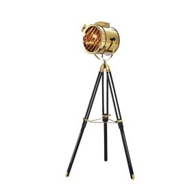 Living Room Hotel Studio Tripod Floor Lamp (Option: Gold-Lampstand-AU)